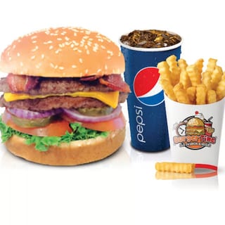 Double Texas Bacon Cheeseburger