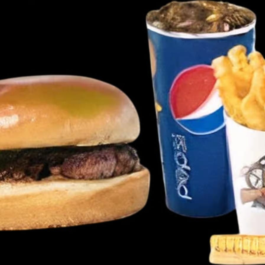 Kids Meal Baby Burger.