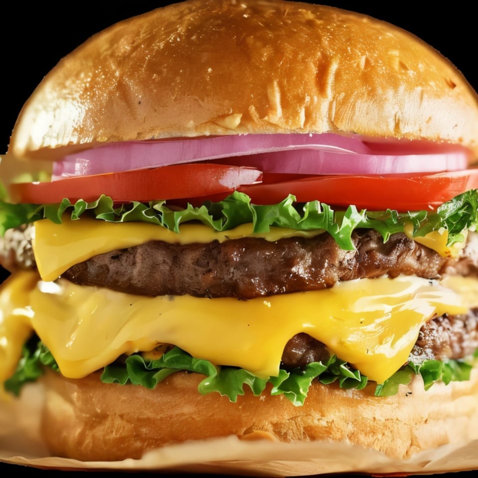 100% Pure Beef Burgers
