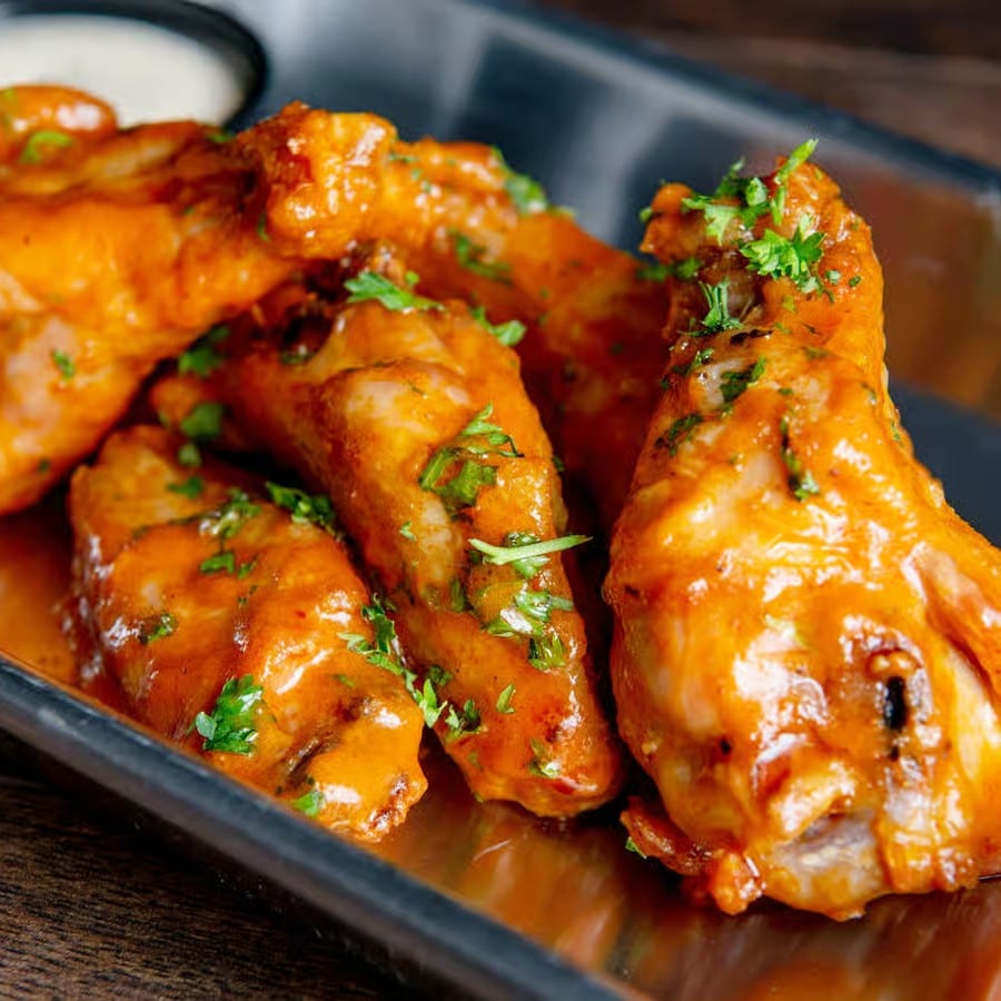 Hot Wings Basket.