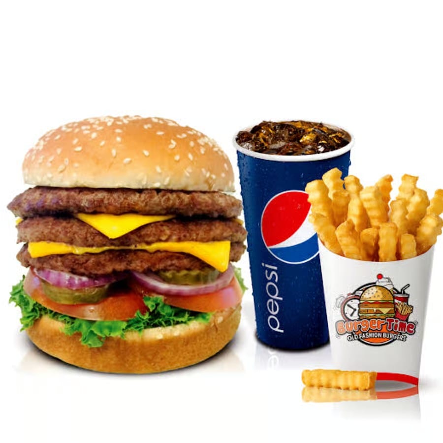 Double Texas Cheeseburger.