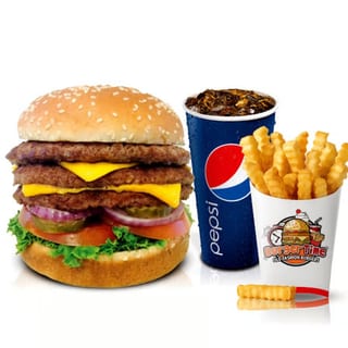 Triple Texas Cheeseburger