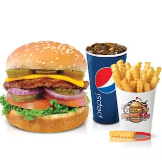 Jalapeño Cheeseburger Combo