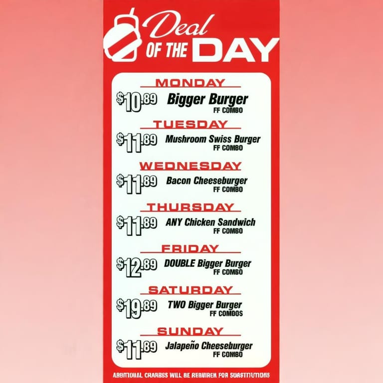 Daily Specials