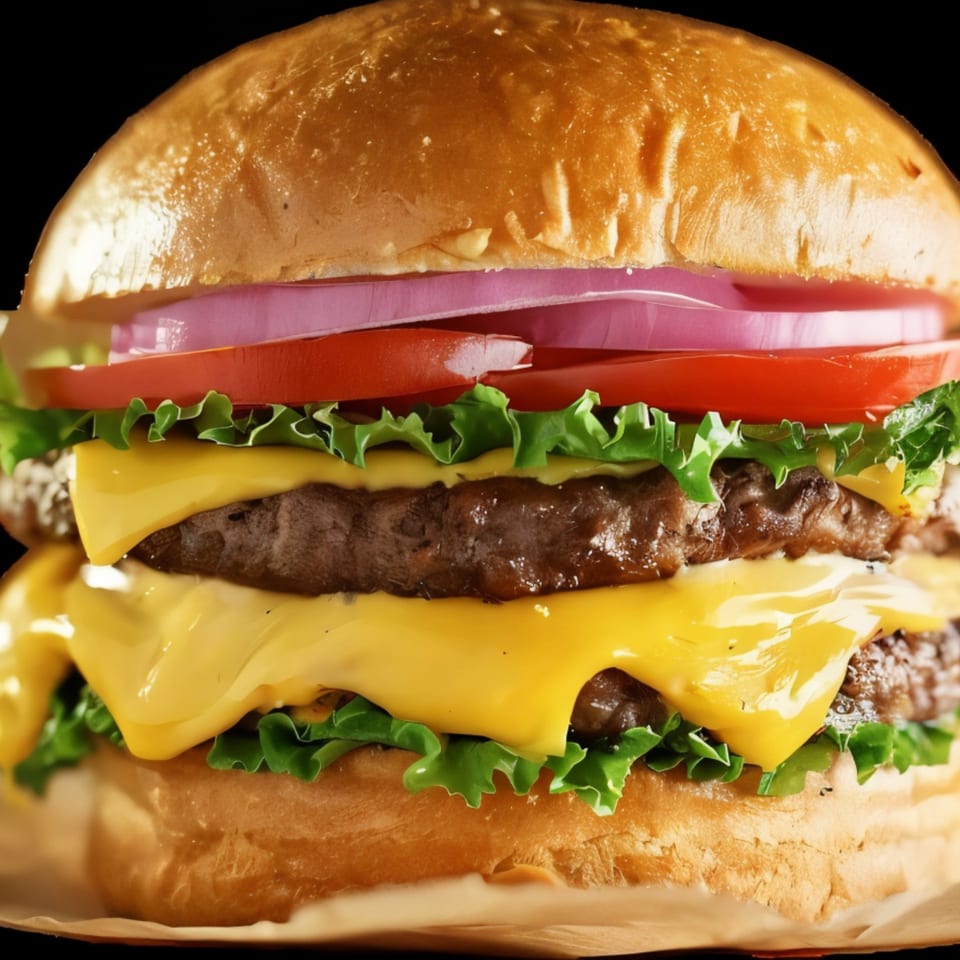 100% Pure Beef Burgers