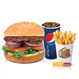 #3 Deluxe Burger Combo