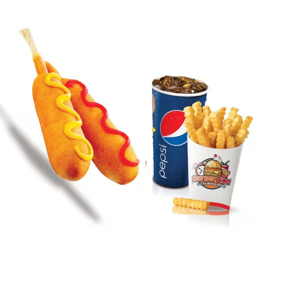 Kids Meal Corn Dog.