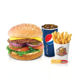 1/4 Lb Texas Cheeseburger